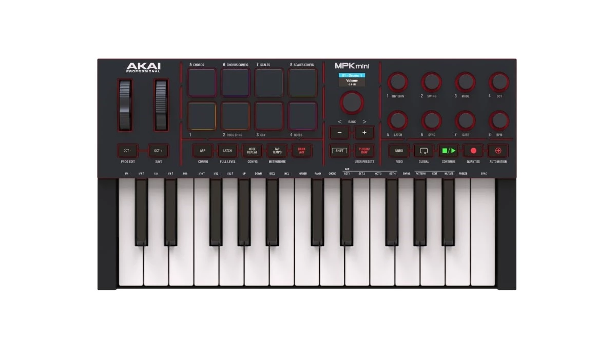 MIDI tastatūra AKAI MPK MINI 4