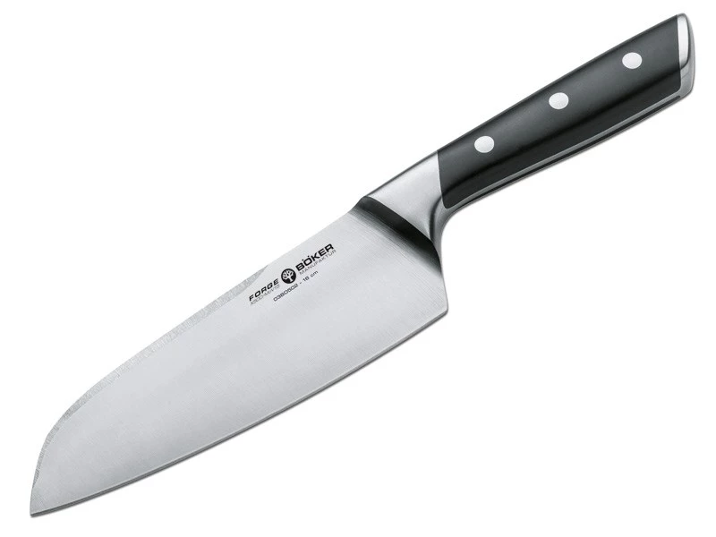 Santoku virtuves nazis Böker Forge 16