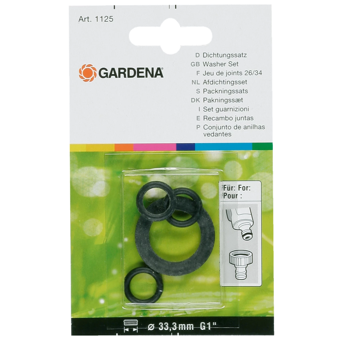 GARDENA ūdens strūklas griezta blīve 01124-20