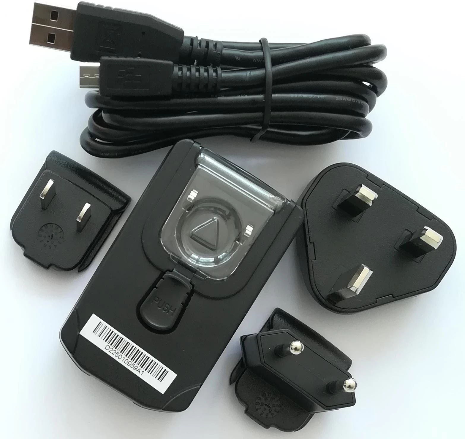 Lādētājs BLACKBERRY ASY-06338-010 Micro USB ar