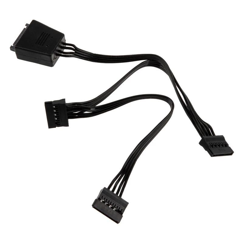 Silverstone CP06-L, Y-Kabel für SATA Stromanschlüsse