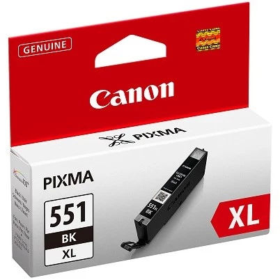 Canon CLI-551XL BK fotomelna tintes kasetne