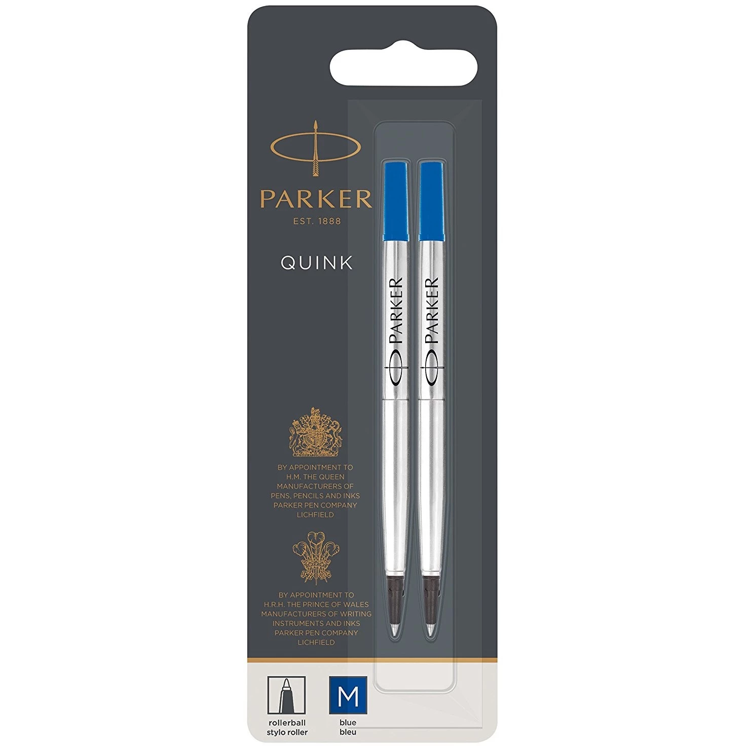 PARKER Rollerballmine 2er M Blue Blister