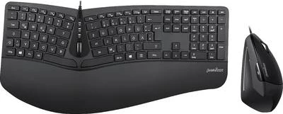 Perixx PERIDUO-505B, DE, tastatūras un peles