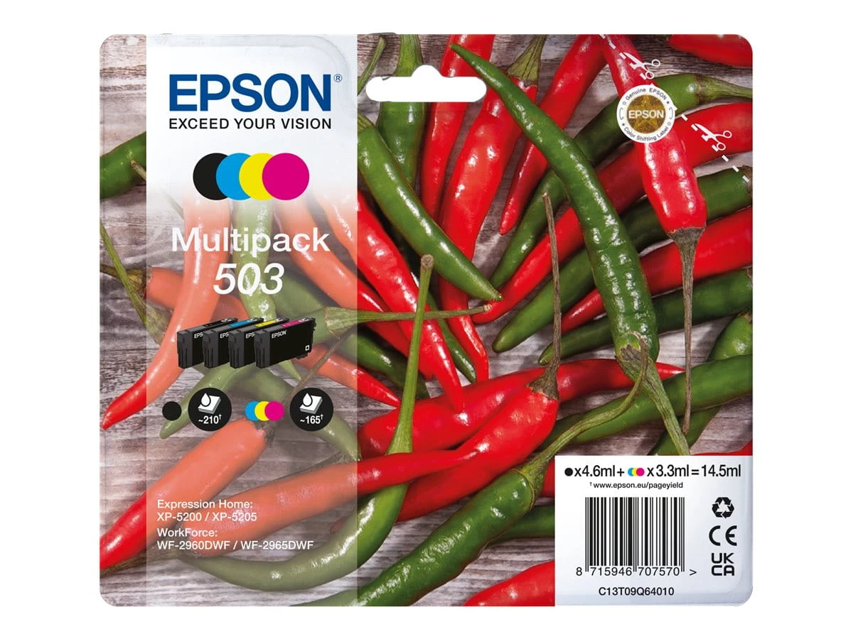 Epson 503 oriģinālā tintes kasetne 4
