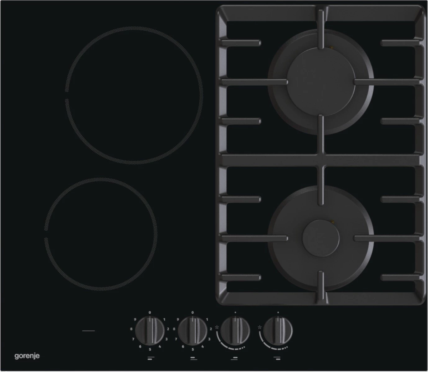 Gorenje GCE691BSC Melna Iebūvējama 60 cm