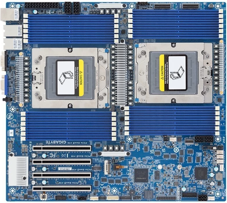 Mātesplate Gigabyte MZ73-LM2 - 3.X