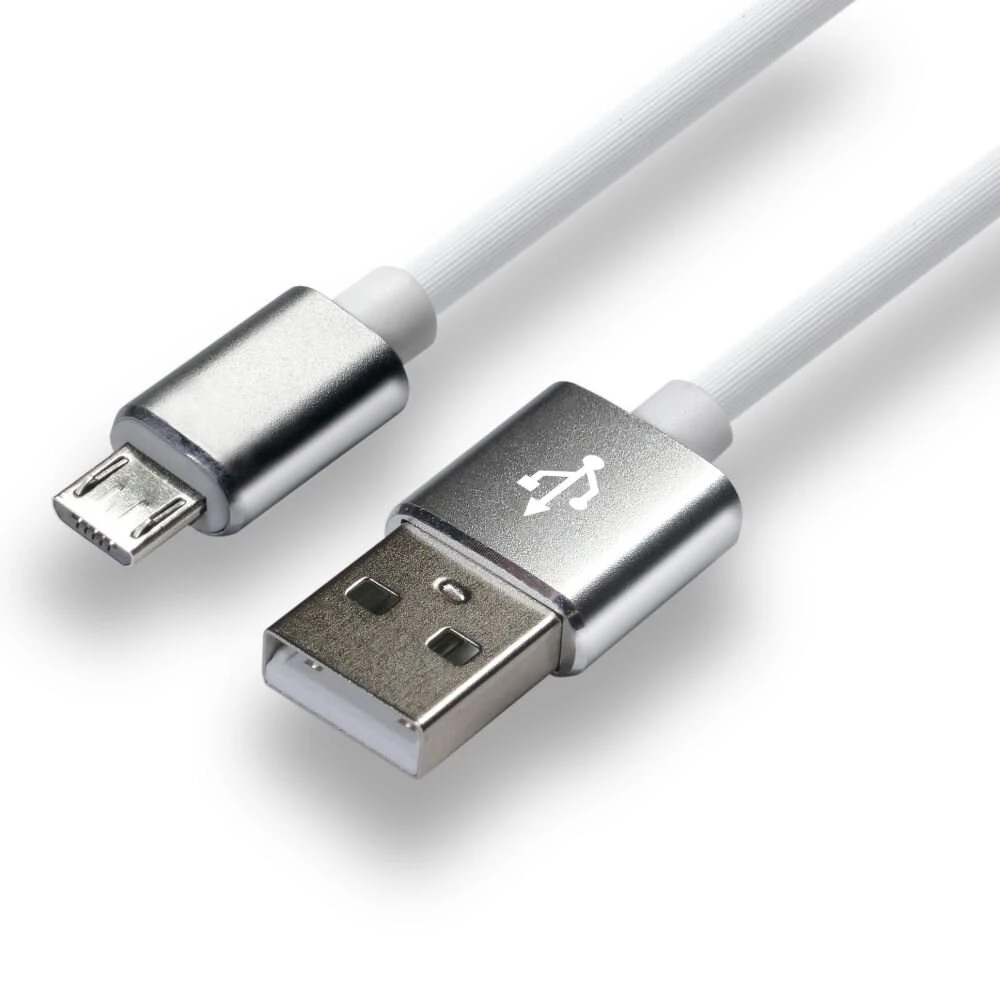 EverActive USB kabelis 1m - Balts