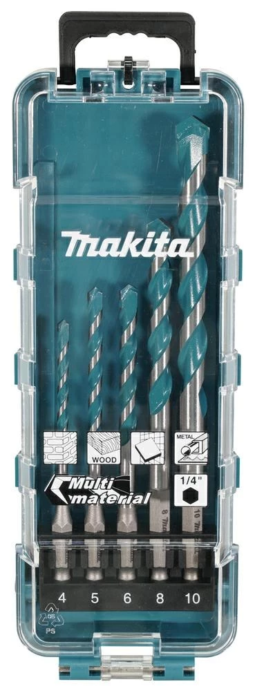 MAKITA UNIVERSĀLAIS URBJU KOMPLEKTS 1/4 HEX