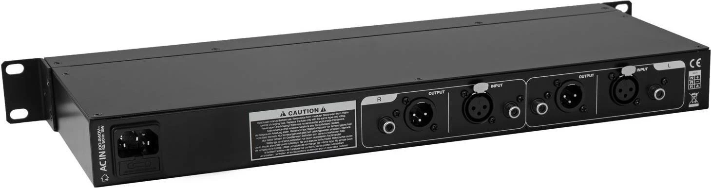 2-kanālu DJ izolators Omnitronic ISO-23 MK2