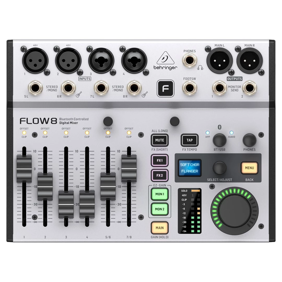 Digitālais mikseris Behringer FLOW 8 —