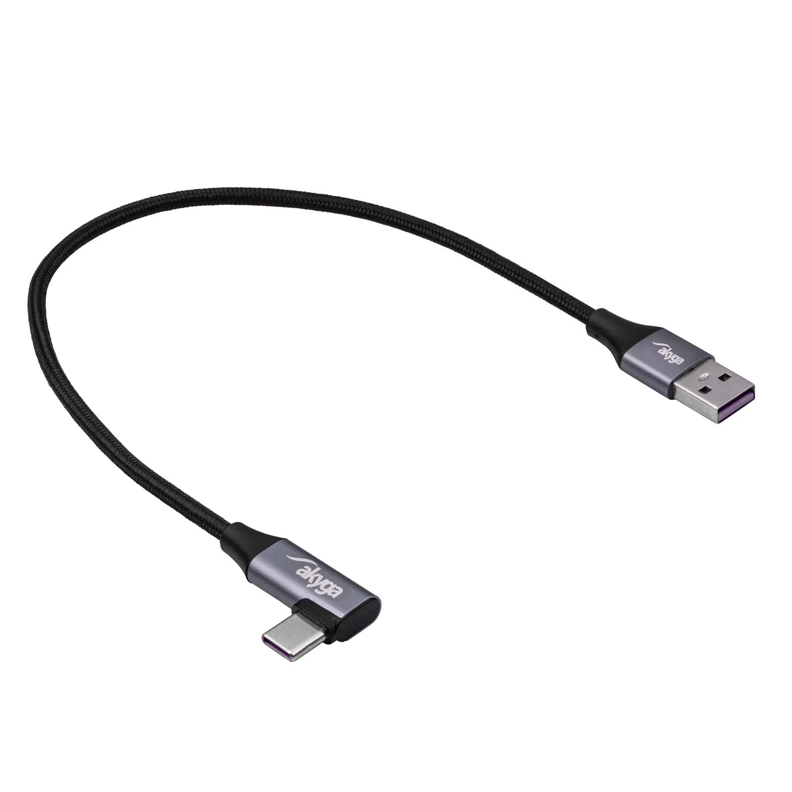 Akyga AK-USB-58 leņķa USB-C uz USB-A