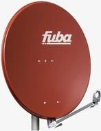 Fuba DAL 800R sarkanā satelītantena 80cm
