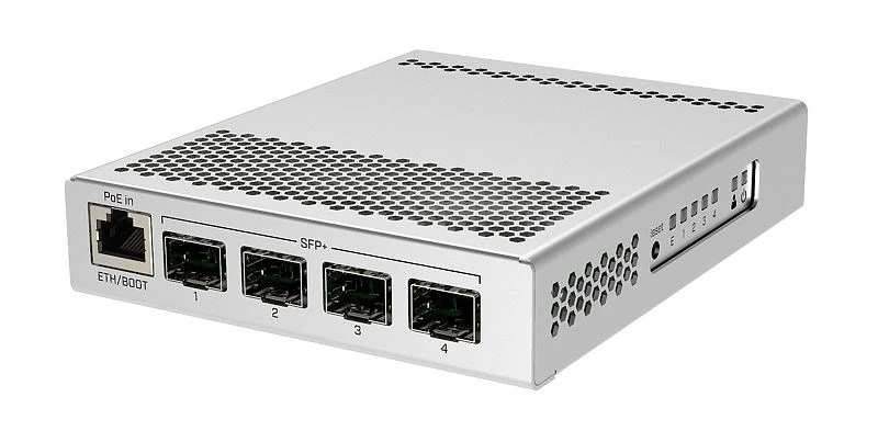 Mikrotik CRS305-1G-4S+IN tīkla slēdzis, pārvaldāms, Gigabit