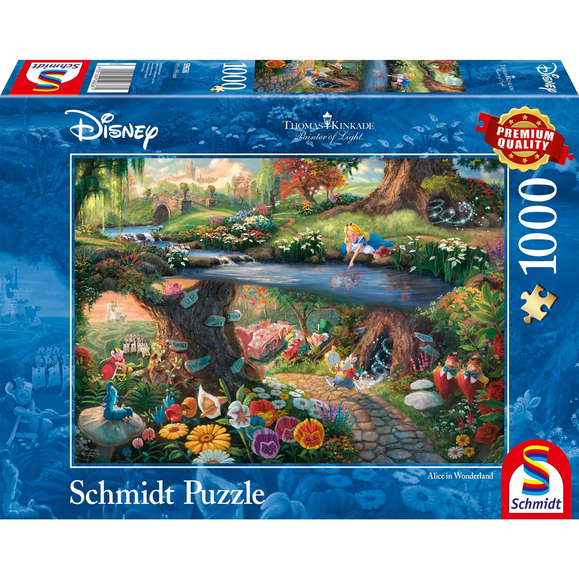 Puzle Schmidt Spiele Contour 1000 gabali