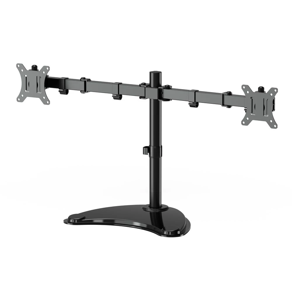 Gembird MS-D2ST-02 Monitora galda statīvs (pagriežams