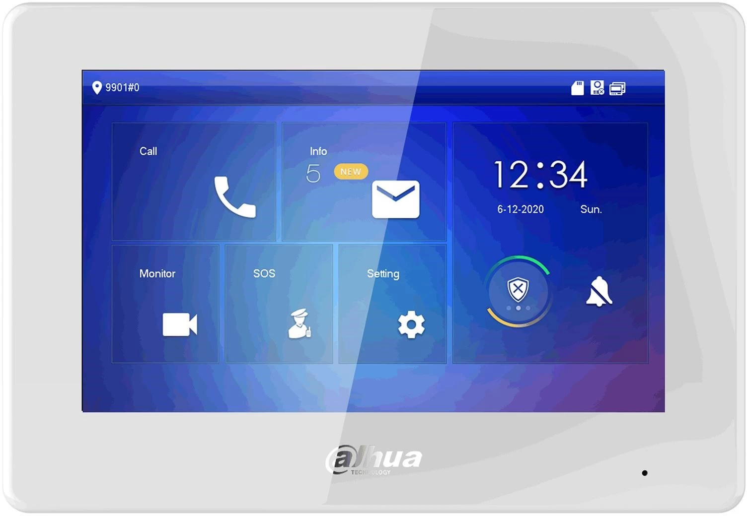 DAHUA VTH5421HW-W 10.1 coll LCD