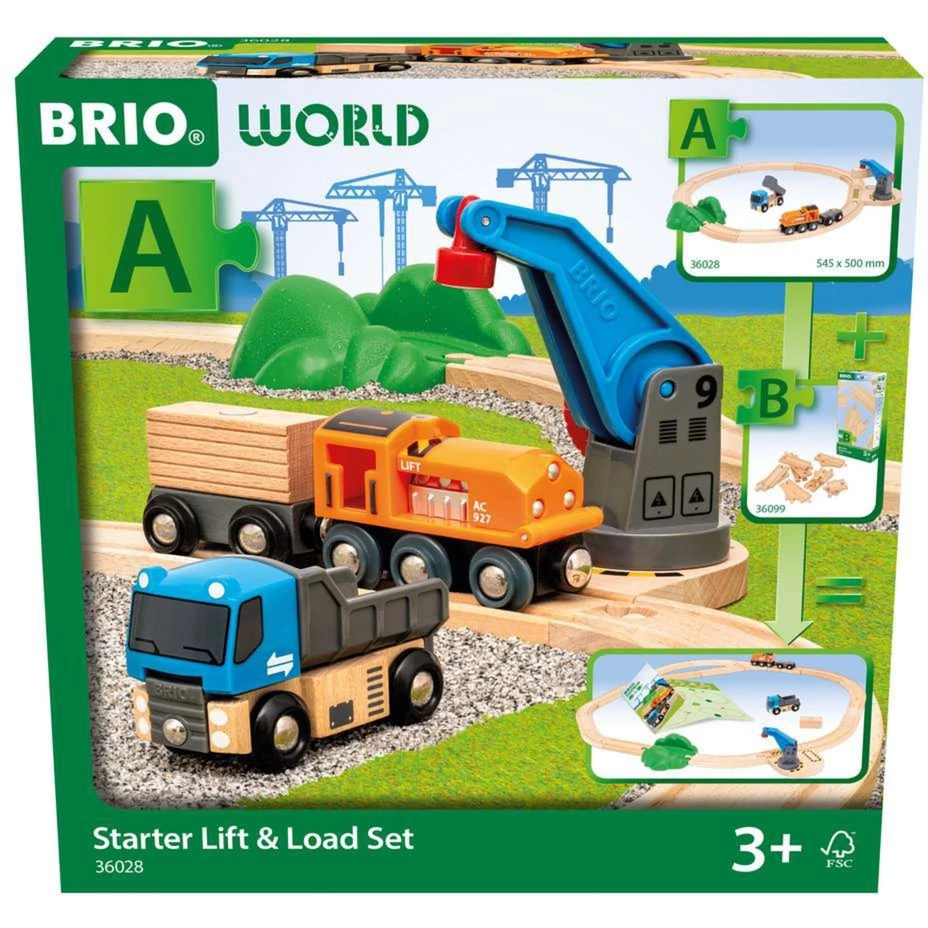 Brio World Kravas vilciena starta komplekts