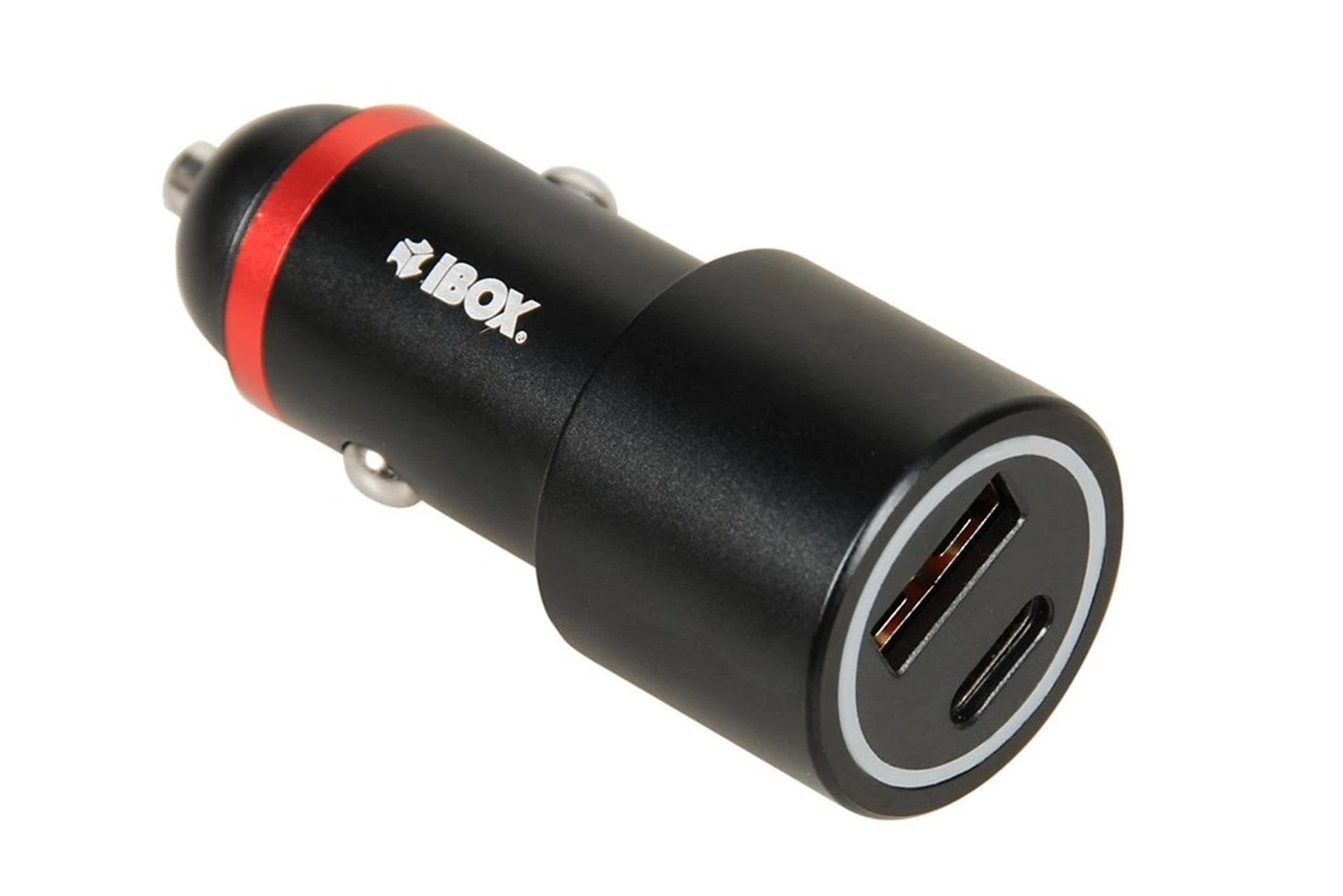 IBox ICC20 autolādētājs 48W ar USB-C