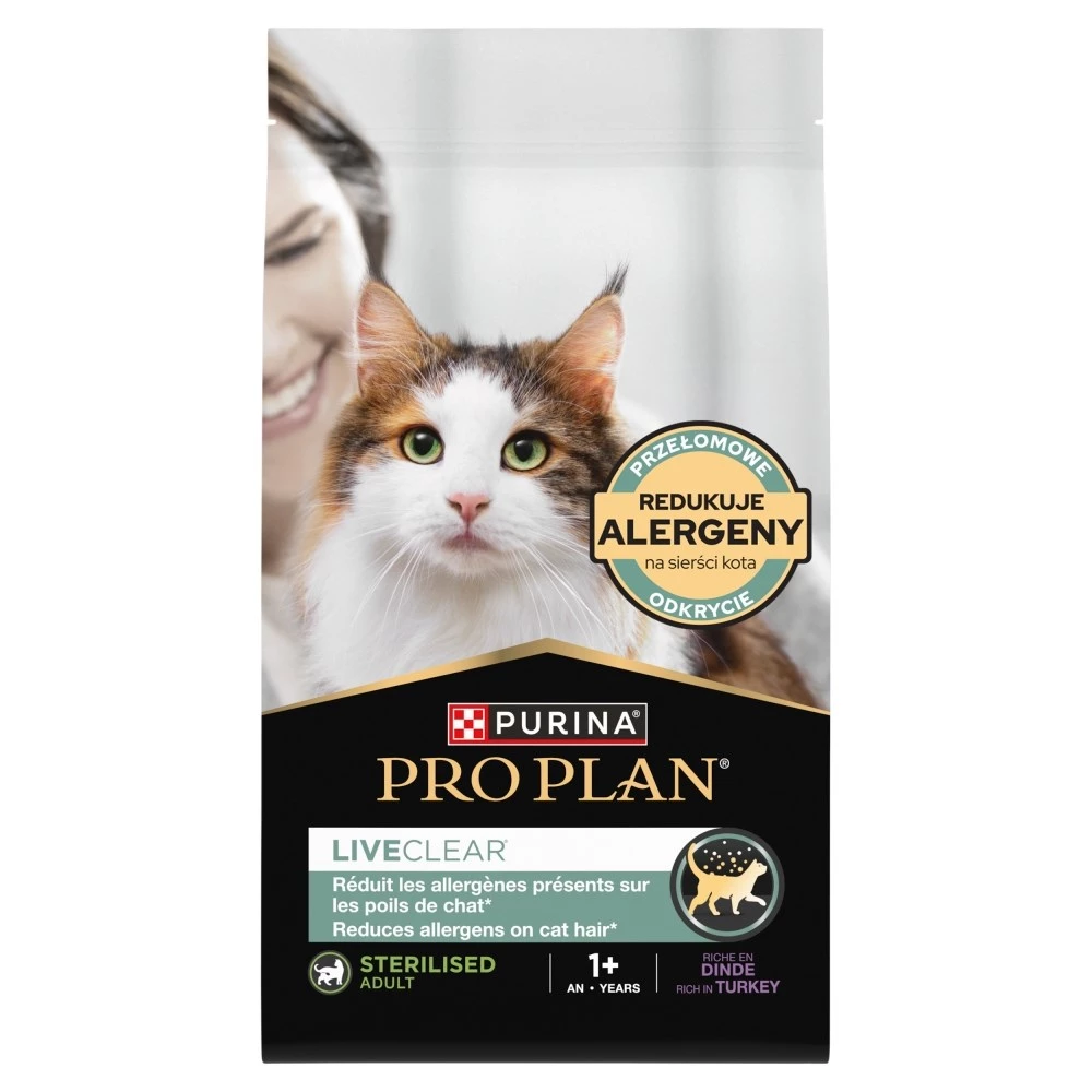 PURINA PRO PLAN LIVECLEAR STERILISED ADULT