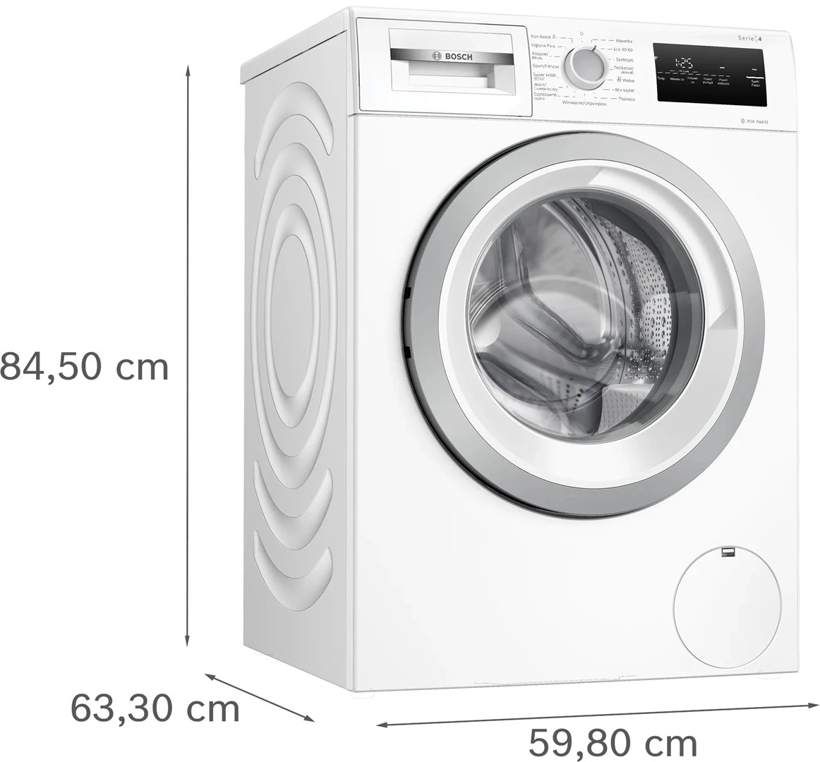 Bosch WAN2813APL Series 4 Priekšējās ielādes