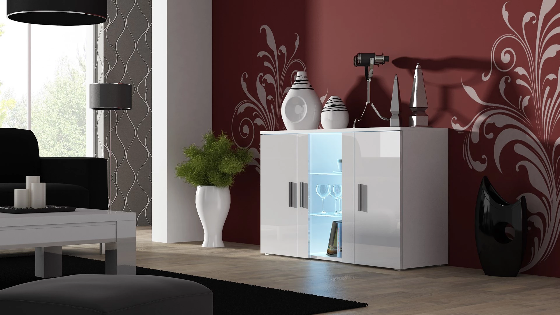 Cama Kumode 120 cm SOHO S7