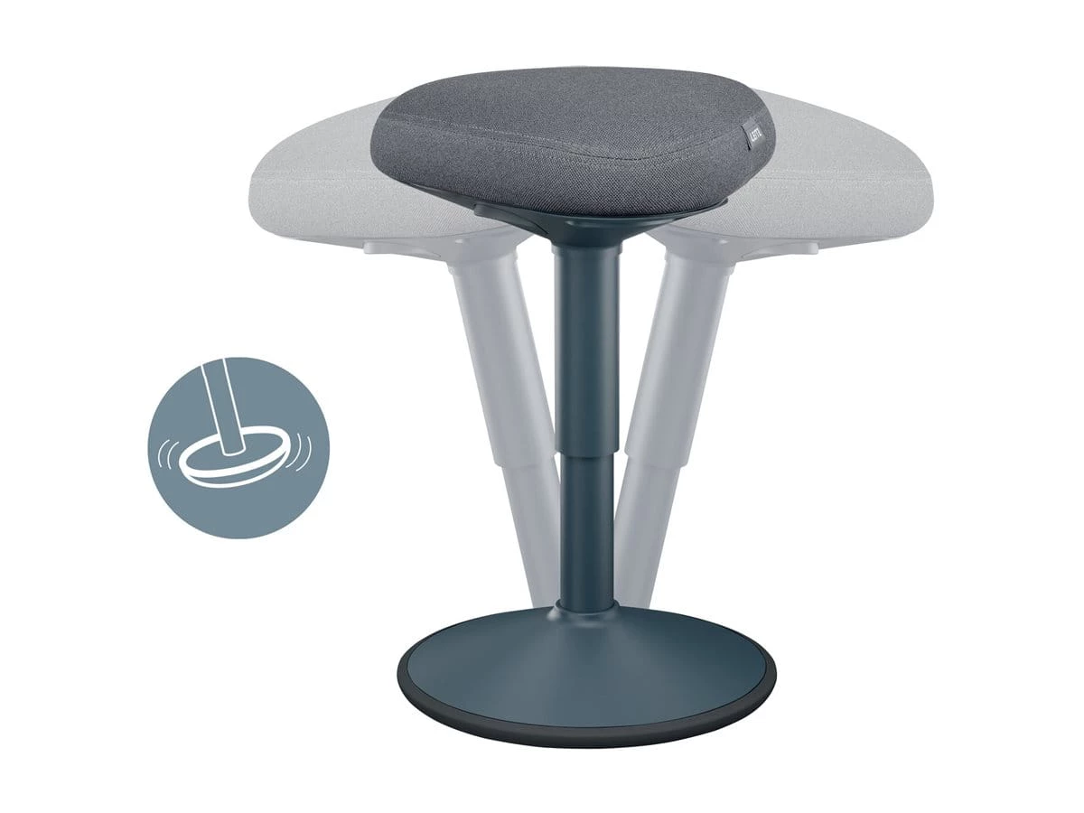 Biroja krēsls Leitz 65440095 polsterēts sēdeklis