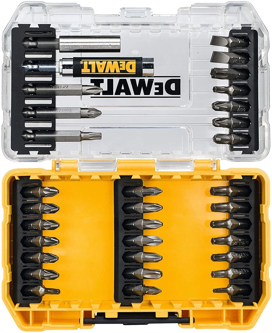 DeWALT DT70709-QZ skrūvgrieža uzgalis 33 gab