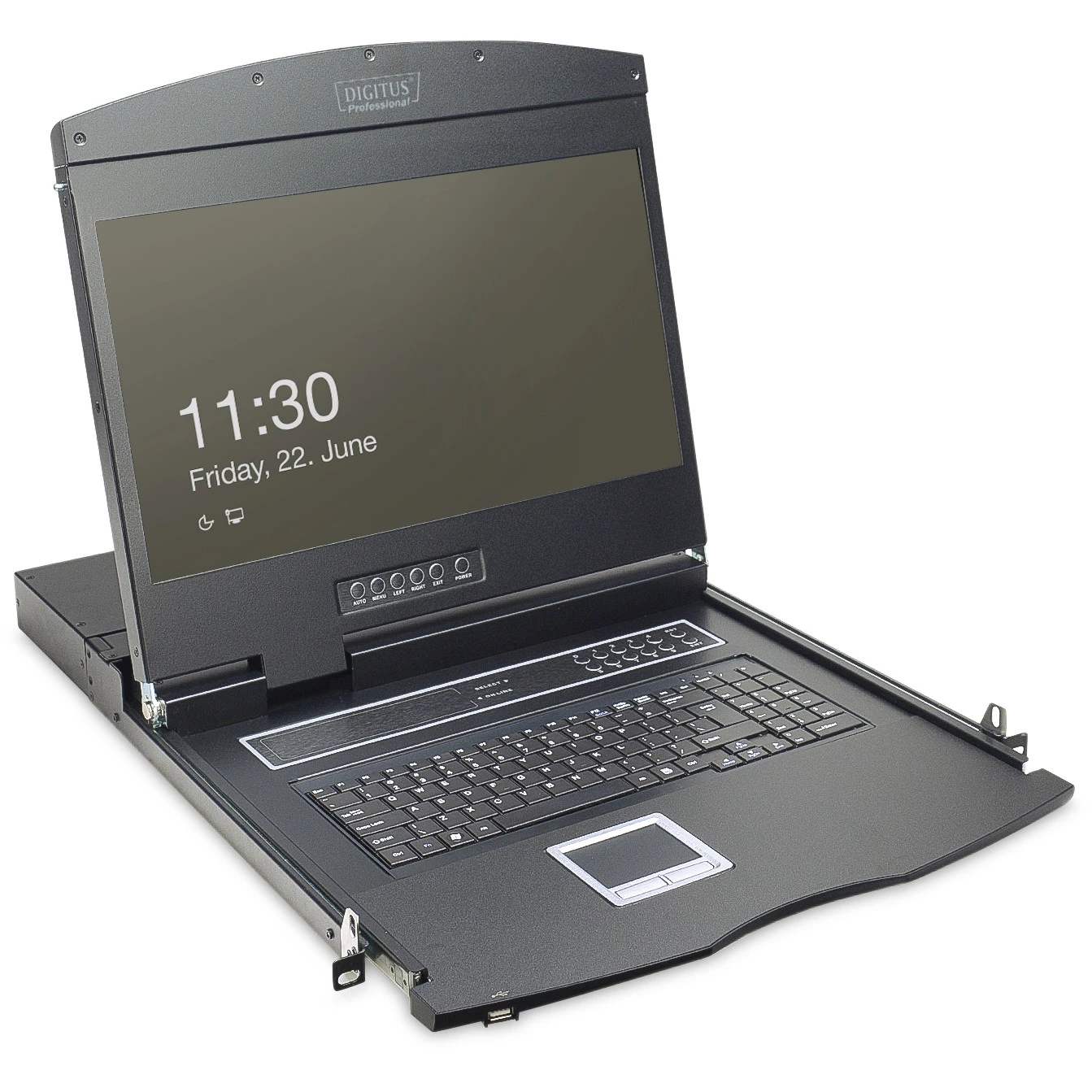 19 collu LCD KVM konsole DIGITUS