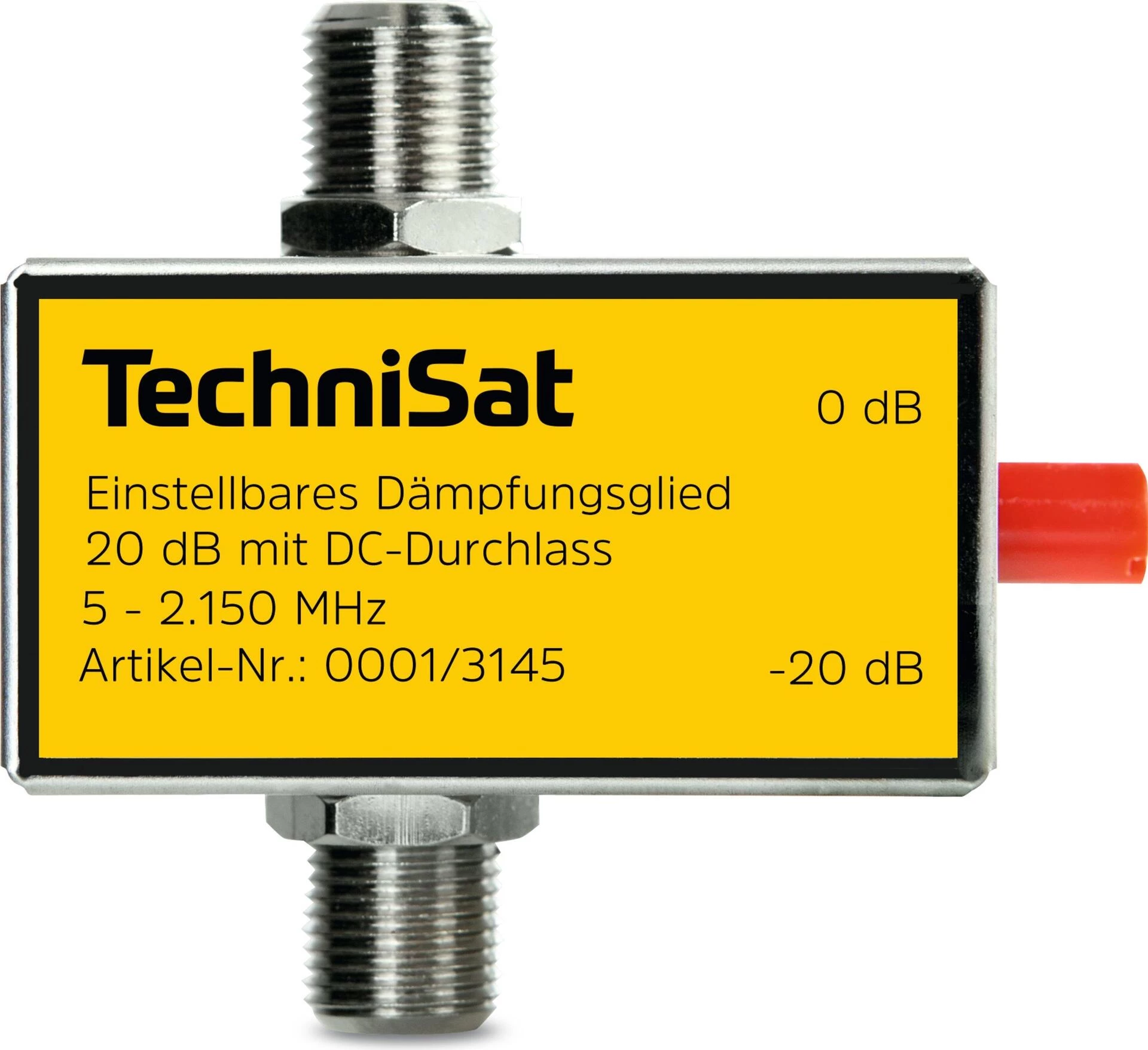 Attenuator Network Pad TechniSat 0001/3145 Sudrabs