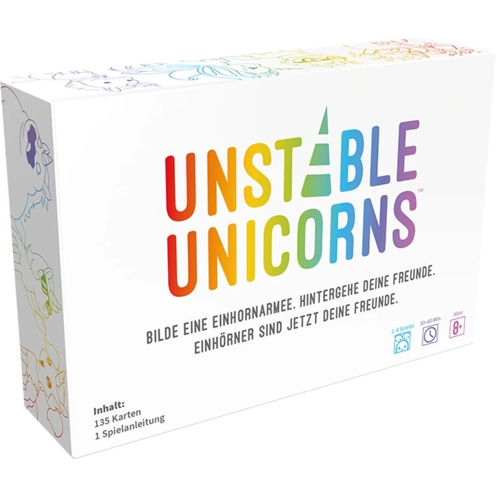 Unstable Unicorns, Kāršu spēle