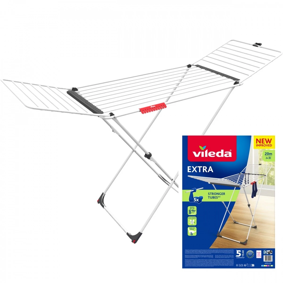 Sienas žāvētājs veļai Vileda Extra