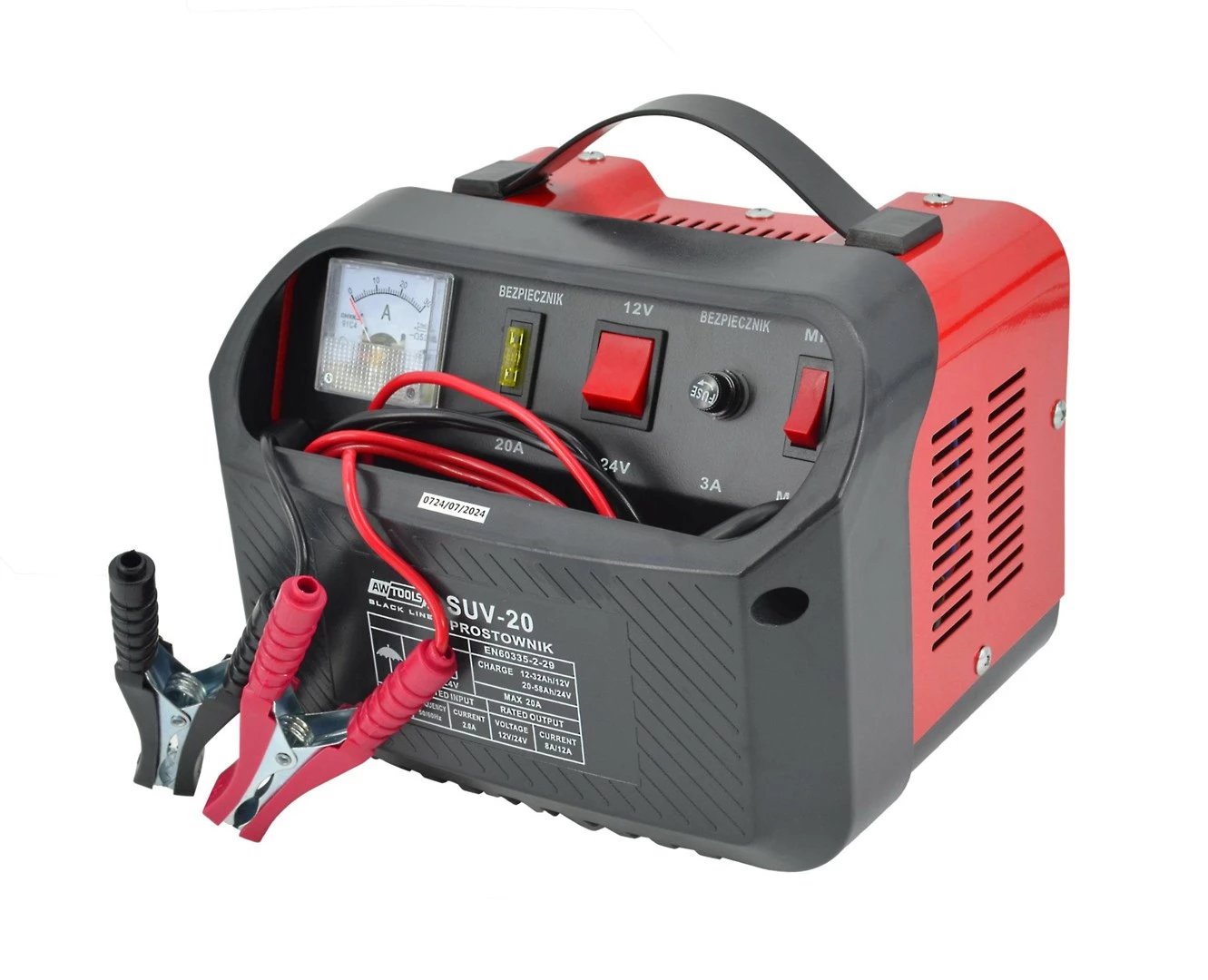 Automātiskais akumulatoru lādētājs AWTools AW16250BL 12V