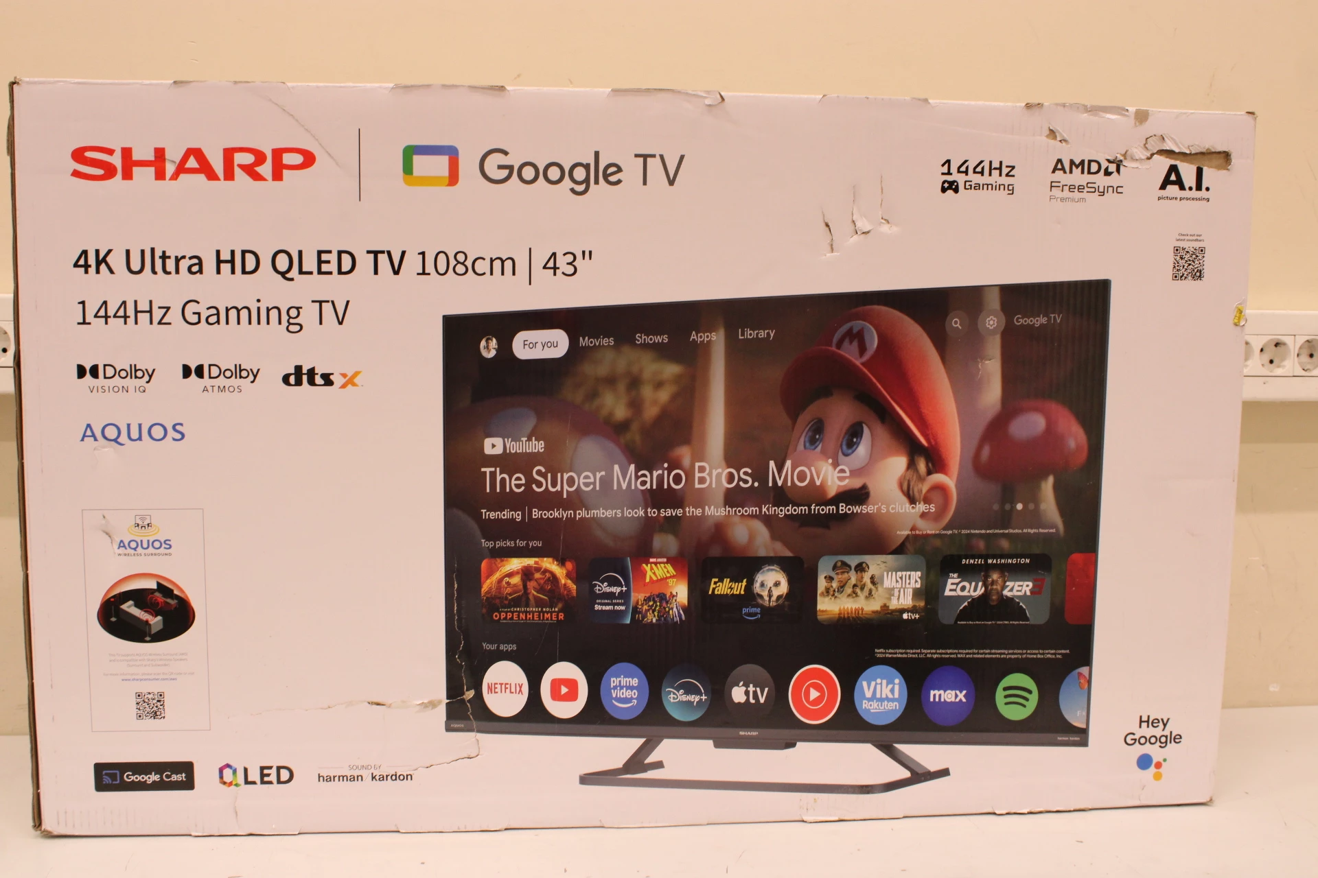 Smart TV Sharp 43HR7265E 43 collas