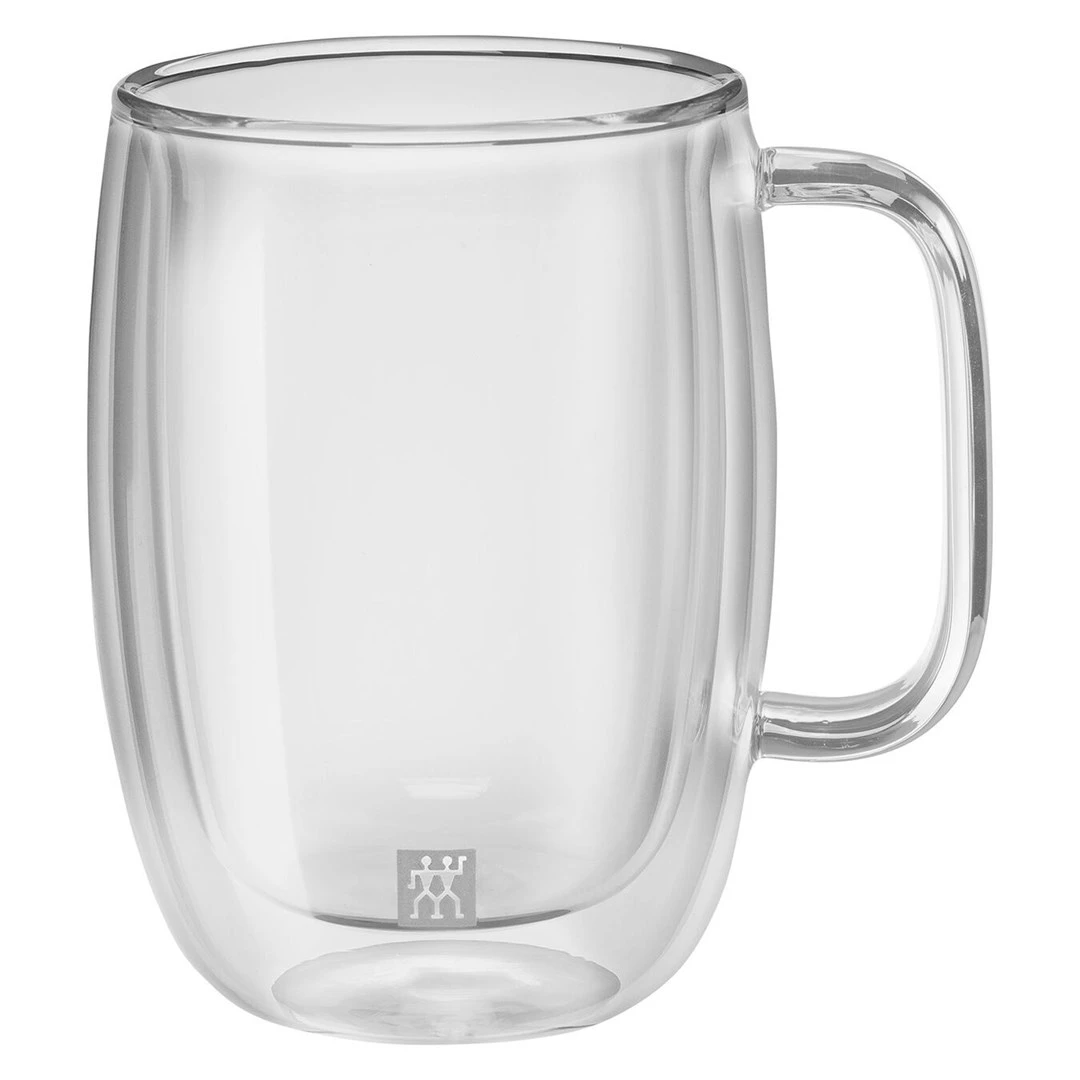 Divu latte macchiato glāžu komplekts ar
