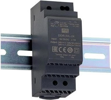 Jaudas pārveidotājs MEAN WELL DDR-30L-24, 30