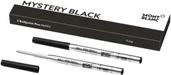 Pildspalvas pildviela Montblanc 128210 Fine Melnā
