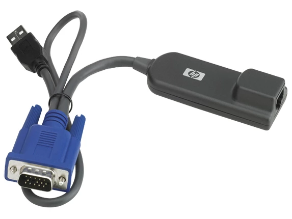 Hewlett-Packard HP USB saskarnes adapteris -