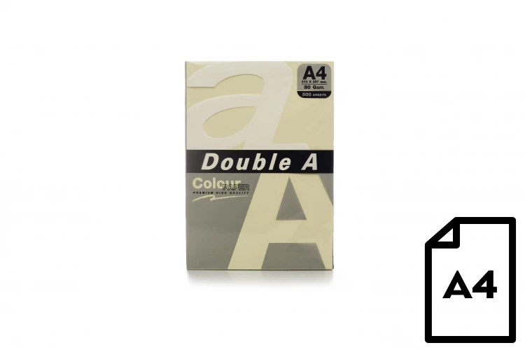Krāsainais papīrs Double A, 80g, A4