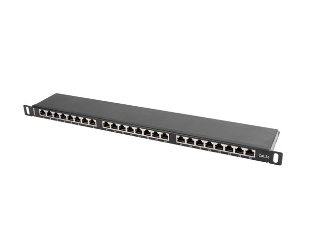Patch panel LANBERG PPS5-0024-B 24-portu CAT5e
