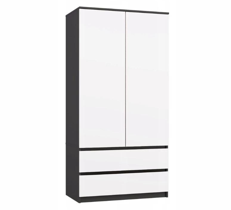 Drēbju skapis MALWA SS-90, 90×180×50 cm