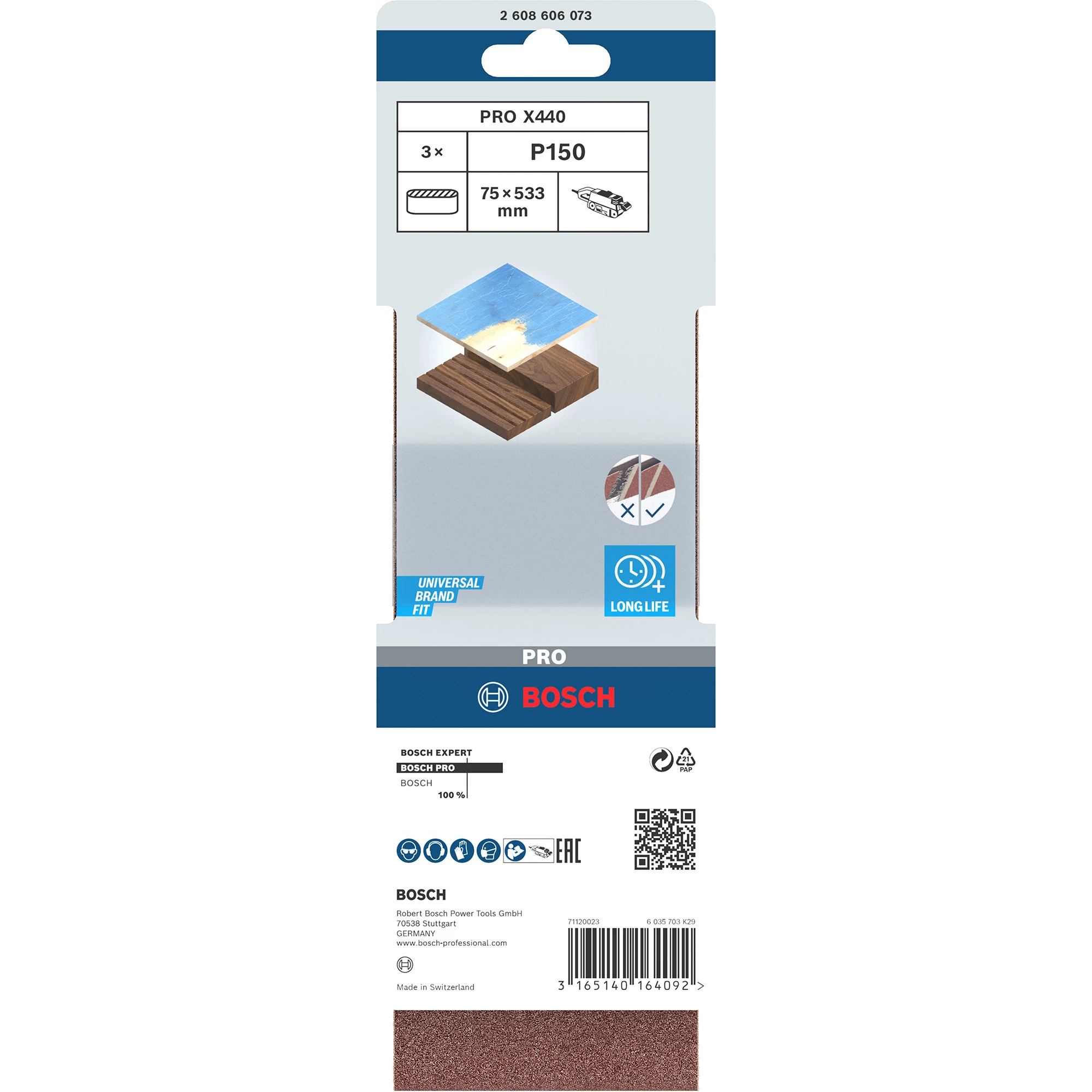 Bosch 2 608 606 073 slīpēšanas