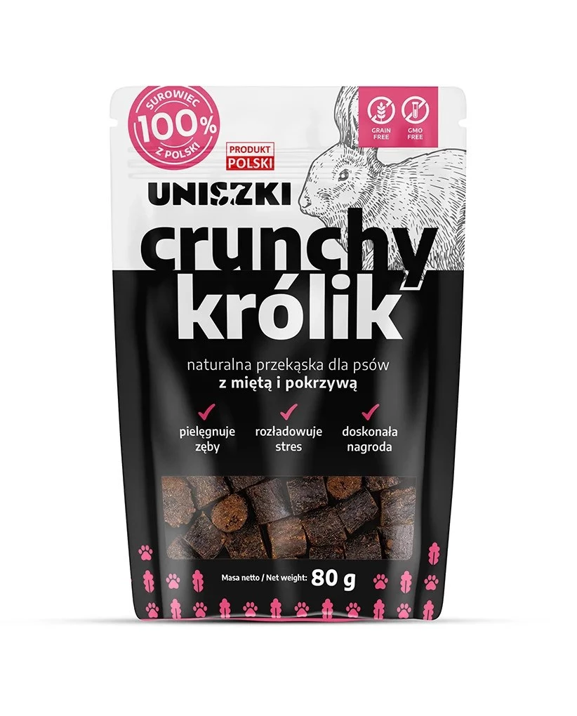 Suņu kārumi UNISZKI Crunchy Rabbit with