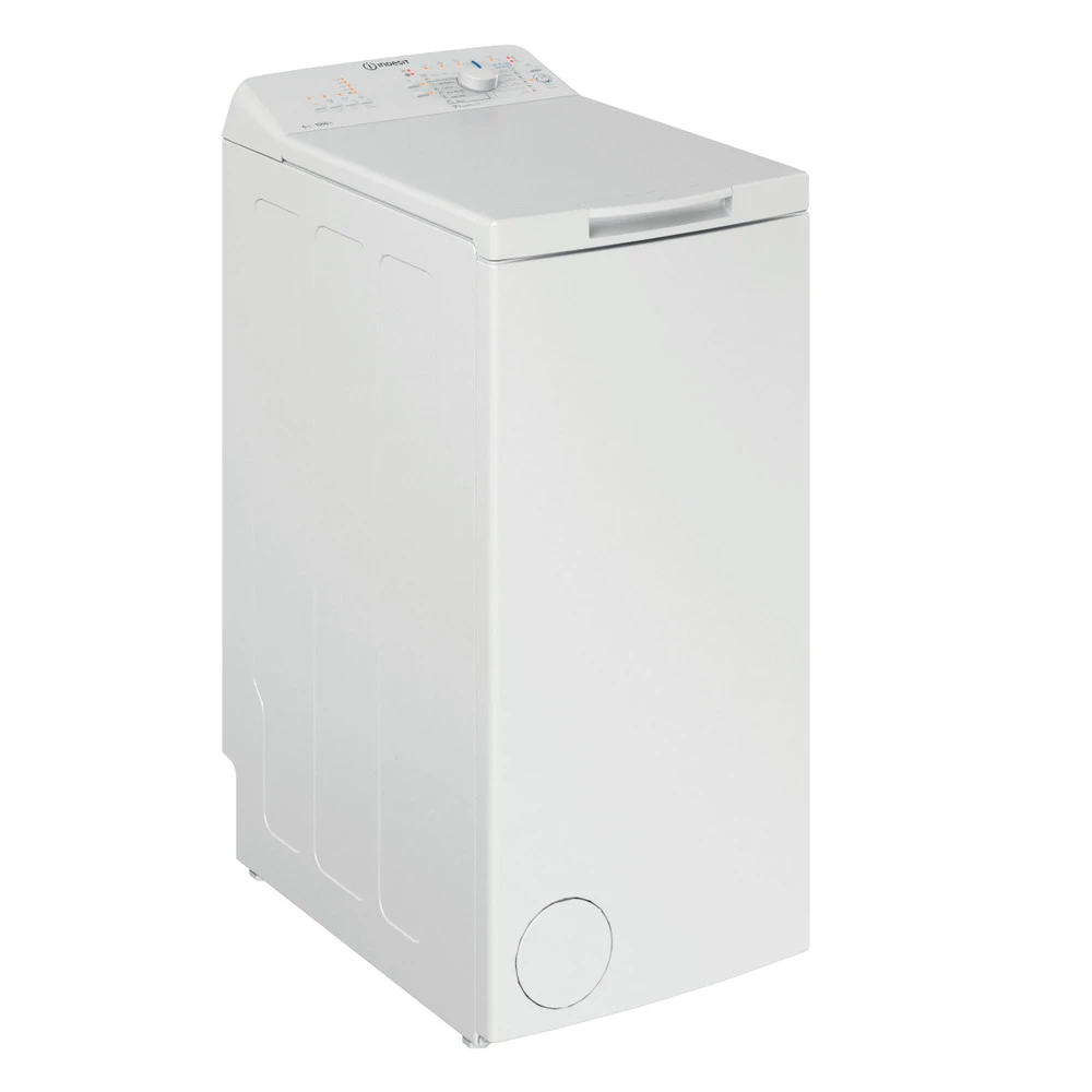 INDESIT augšējās ielādes veļas mašīna BTW