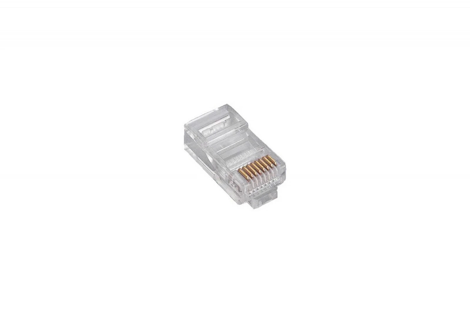 RJ45 Cat5e universālie solid/stranded 8P8C kontaktdakšas