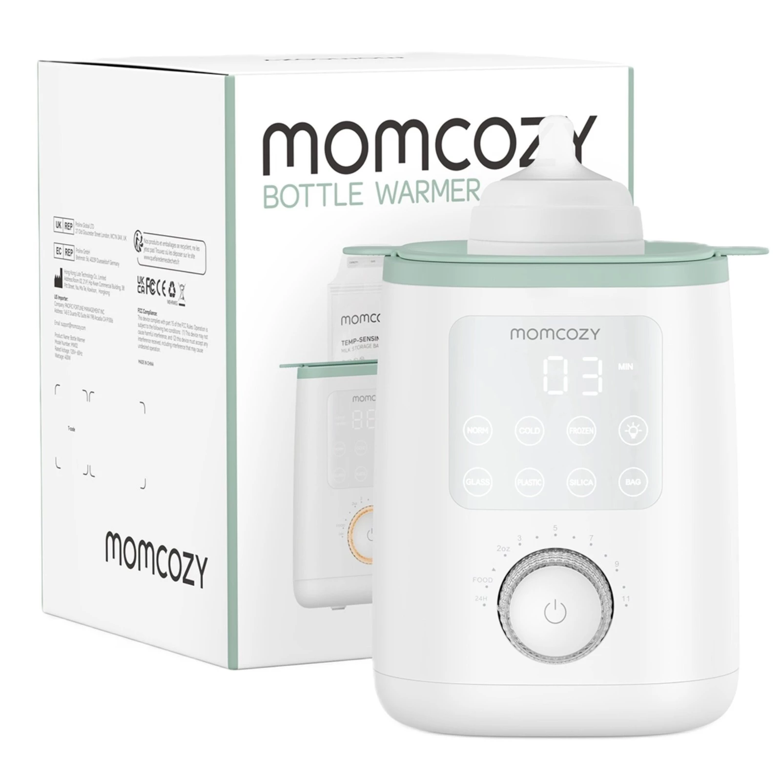 Momcozy MW02 Nutri Smart Analog Pudeļu