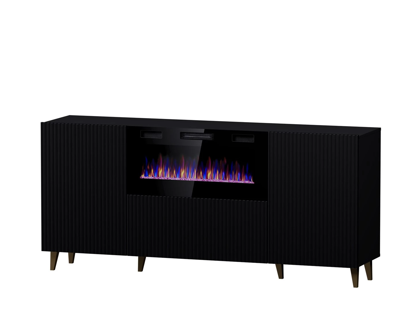 Kumode ar elektrisko kamīnu Cama Meble