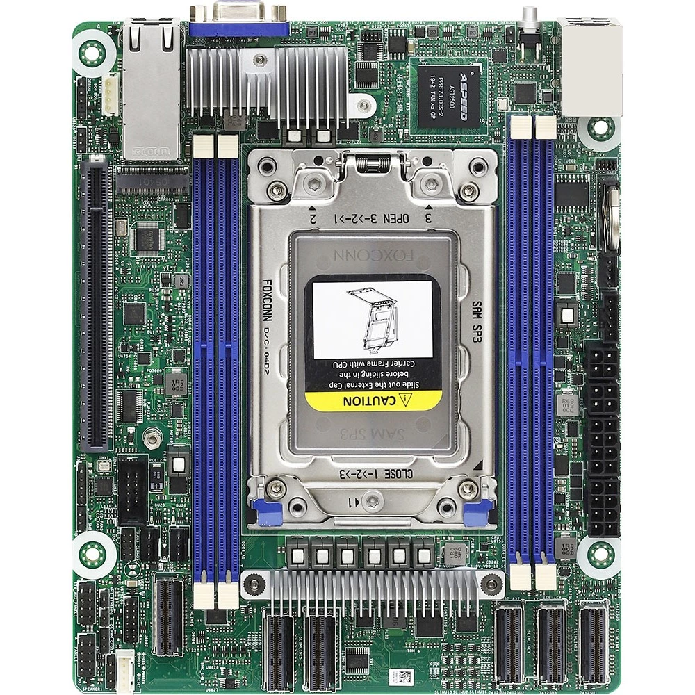 Mātesplate ASRock ROMED4ID-2T Socket SP3 mini