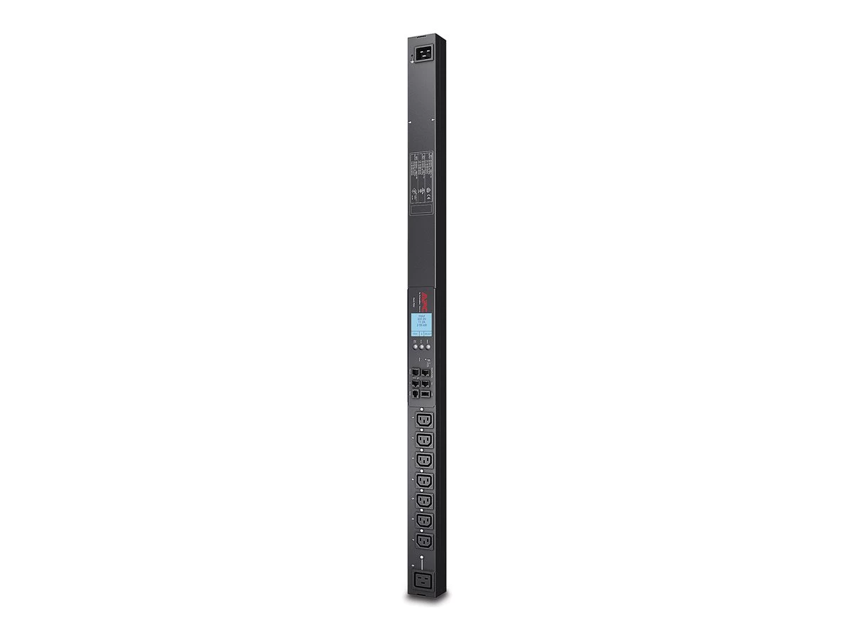 APC Rack PDU 2G, Pārslēdzams, ZeroU