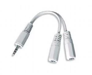 Kabeļa audio sadalītājs 3.5 mm